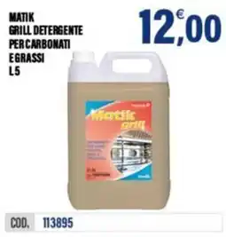 Adhoc Matik Grill Detergente offerta