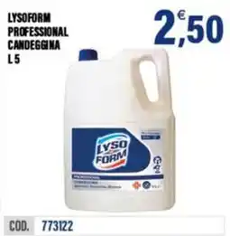 Adhoc Lysoform professional candeggina offerta
