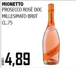 Big Food Mionetto Prosecco Rosé Doc offerta