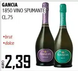 Big Food Gancia 1850 vino spumante offerta