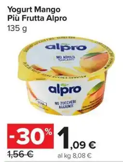 Carrefour Express Yogurt Mango Più Frutta Alpro offerta