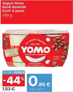 Carrefour Express Yogurt Yomo Gusti Assortiti offerta