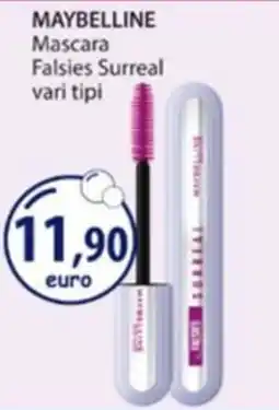 Acqua & Sapone Maybelline Mascara Falsies Surreal offerta