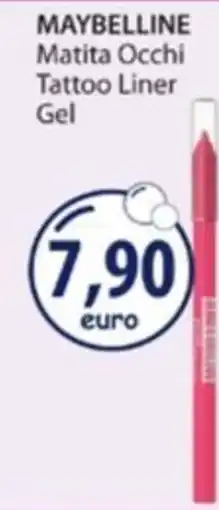 Acqua & Sapone Maybelline Matita Occhi Tattoo Liner Gel offerta