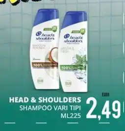 Mazzeo Supermercati Head & Shoulders Shampoo Vari Tipi offerta