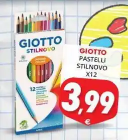 Mazzeo Supermercati Giotto pastelli stilnovo offerta