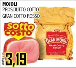 Big Food Prosciutto cotto Gran Cotto Rosso Mojoli offerta