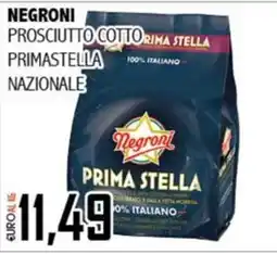 Big Food Prosciutto cotto Prima Stella offerta