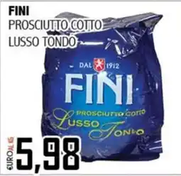 Big Food Fini prosciutto cotto lusso tondo offerta