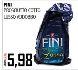 Big Food Fini prosciutto cotto lusso addobbo offerta