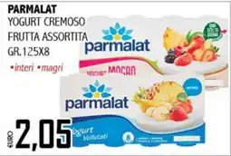 Big Food Parmalat Yogurt Cremoso Frutta Assortita offerta