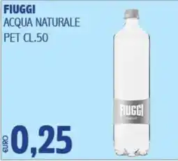 Big Food Acqua naturale Fiuggi offerta