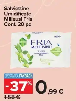 Carrefour Express Salviettine umidificate Milleusi Fria offerta
