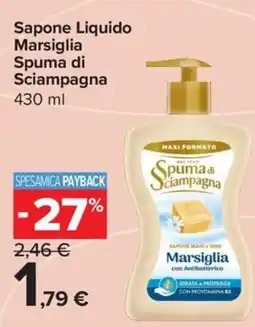 Carrefour Express Spuma di Sciampagna Marsiglia offerta