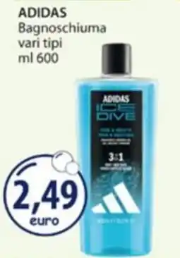 Acqua & Sapone Adidas bagnoschiuma offerta