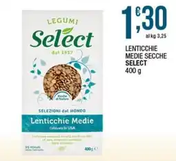 Sidis Lenticchie Medie Select offerta
