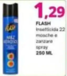 Irys Flash insetticida 22 mosche e zanzare spray offerta