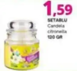 Irys Candela citronella offerta