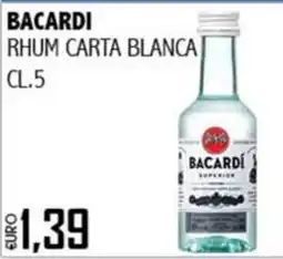 Big Food Bacardi rhum carta blanca offerta