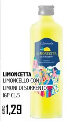 Big Food Limoncetta limoncello con limoni di sorrento offerta