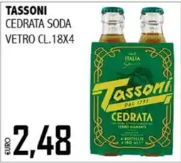 Big Food Tassoni cedrata soda offerta