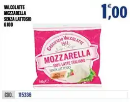 Adhoc Mozzarella Valcolatte senza lattosio offerta