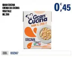 Adhoc Gran Cucina crema da cucina vegetale offerta