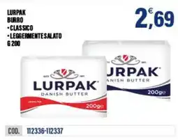 Adhoc Lurpak burro classico leggermente salato offerta