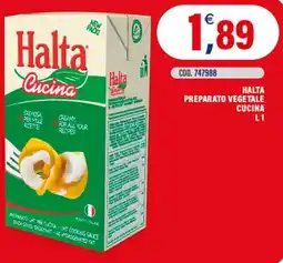 Adhoc Halta Cucina preparato vegetale offerta