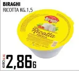 Big Food Ricotta Fresca Biraghi offerta