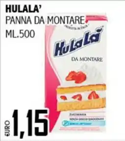 Big Food Hulala' panna da montare offerta