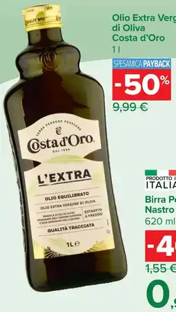 Carrefour Express Olio Extra Vergine di Oliva Costa d'Oro offerta