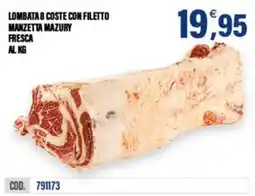 Adhoc Lombata 8 coste con filetto Manzetta Mazury offerta