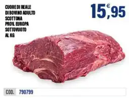 Adhoc Cuore di reale di bovino adulto scottone offerta