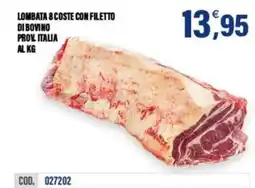 Adhoc Lombata 8 coste con filetto di bovino offerta
