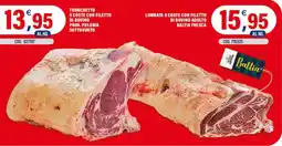 Adhoc Tronchetto 5 coste con filetto di bovino prov. polonia sotto vuoto offerta