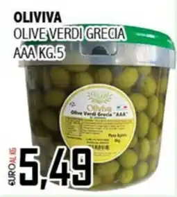 Big Food Olive Verdi Grecia offerta