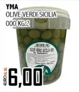 Big Food Olive verdi Sicilia offerta