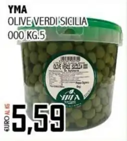 Big Food Olive verdi Sicilia YMA offerta