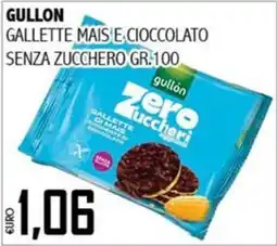 Big Food Gullón Gallette di mais e cioccolato senza zucchero offerta