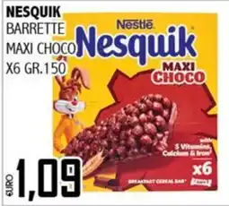 Big Food Nesquik Barrette Maxi Choco offerta