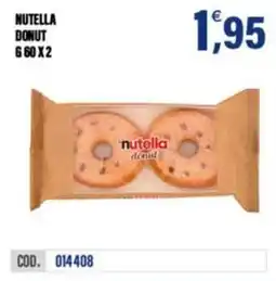 Adhoc Nutella donut offerta