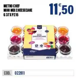 Adhoc Metro Chef mini mix cheesecake offerta