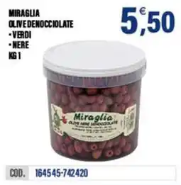 Adhoc Miraglia olive mini denocciolate offerta