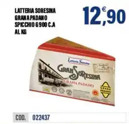 Adhoc Grana Padano Lattoria Sorensina offerta