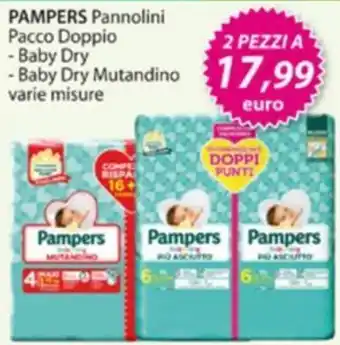 Pampers Pannolini Baby Dry Mutandino