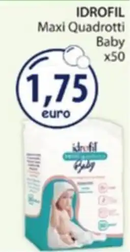 Acqua & Sapone Idrofil Maxi Quadrotti Baby offerta