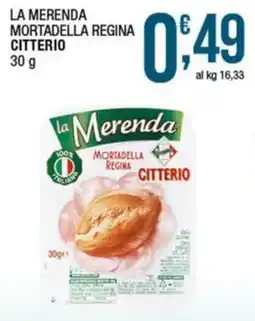 Sidis La Merenda Mortadella Regina Citterio offerta