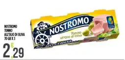 Supermercato Pollio Nostromo tonno all'olio di oliva offerta
