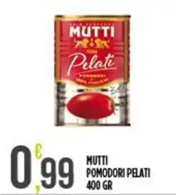 Supermercato Pollio Mutti pomodori pelati offerta